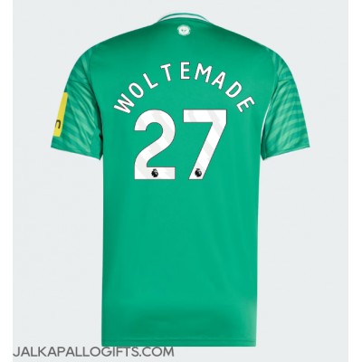 Newcastle United Nick Woltemade #27 Vieraspaita 2025-26 Lyhythihainen Newcastle United Nick Woltemade #27 Vieraspaita 2025-26 Lyhythihainen